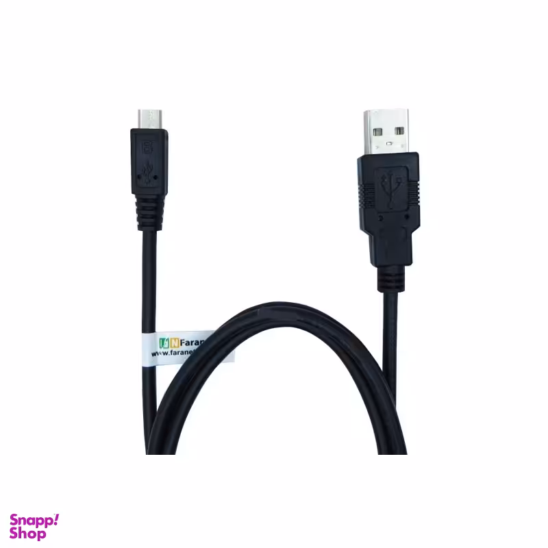 کابل Micro USB فرانت (Faranet) مدل FN U2MC06 طول 60 سانتی‌m