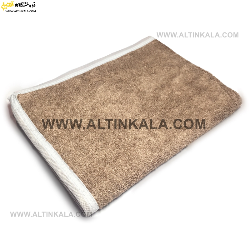 حوله بامبو آشپزخانه سایز 35×45 رنگ نسکافه ای