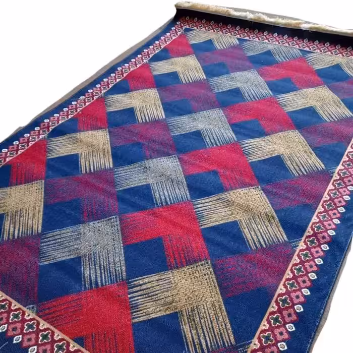 گلیم ماشینی مناسب اشپزخانه و اتاق9متری طرح آبرنگی