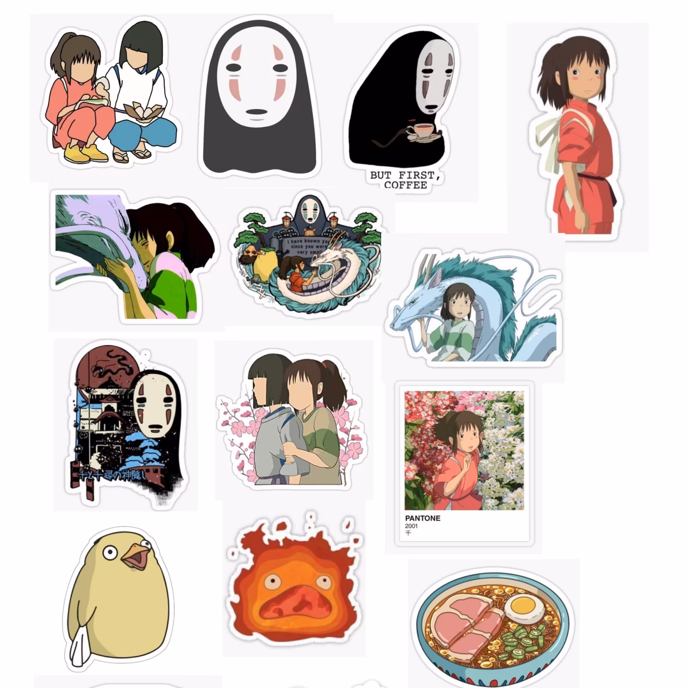 استیکر انیمه شهر اشباح