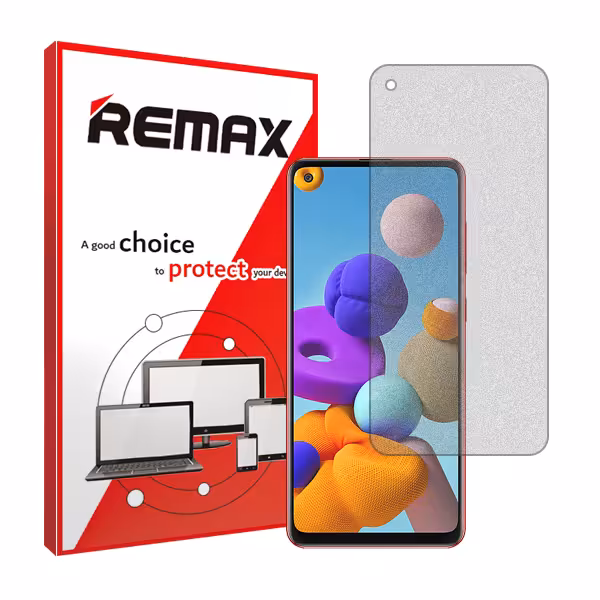 گلس سامسونگ Galaxy A21s مدل مات برند ریمکس کد S