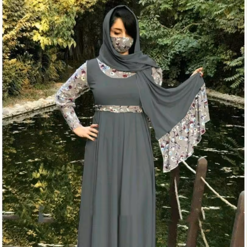 ست تونیک شال گلدار