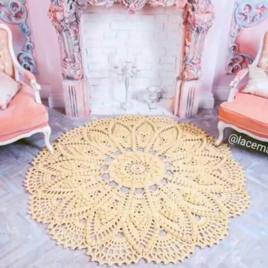 رومیزی برگی
