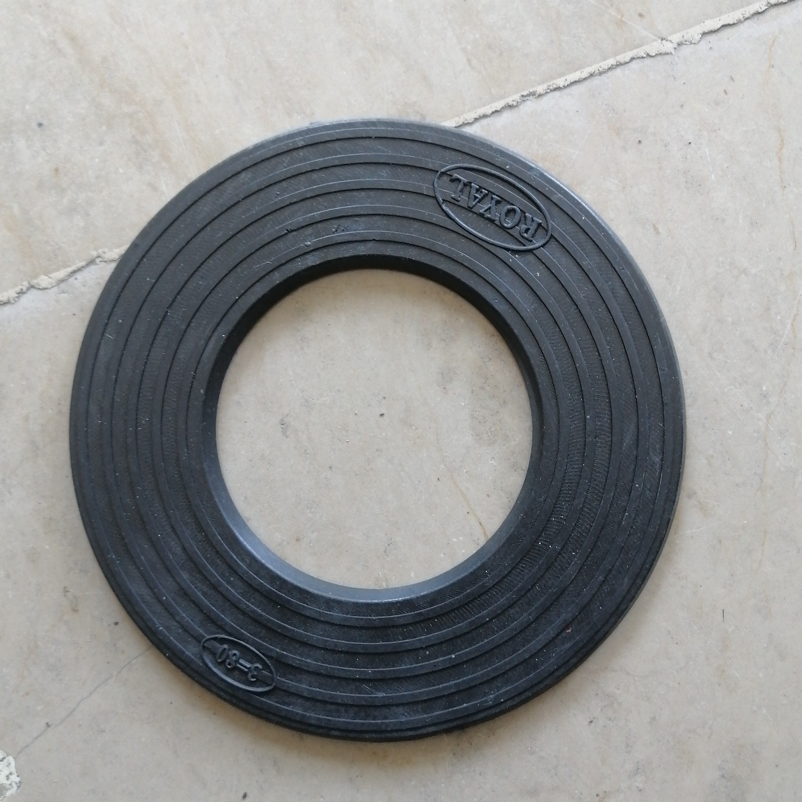 واشر لاستیکی سایز 80 میلیمتر 3 اینچ