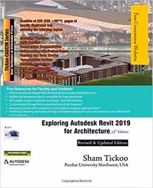[EPUB] دانلود کتاب Exploring Autodesk Revit 2019 For Architecture, 15th ed, 2018
