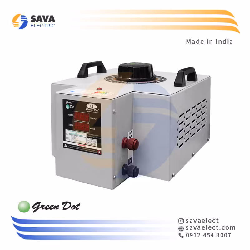 خرید واریابل تک فاز GDDM-201-P-VI 5KVA گرین دات هند | ساوا الکتریک