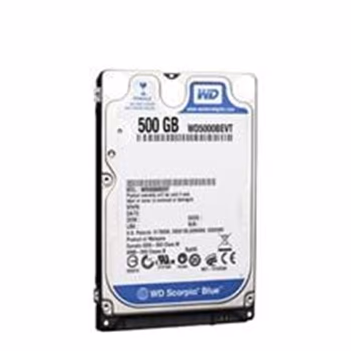 هارد دیسک لپ تاپ وسترن دیجیتال ظرفیت 500 گیگابایت