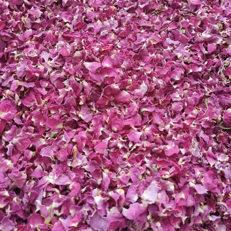 گل پرخشک محمدی مخصوص مرباودسر ازمناطق تبریز بدون تلخی