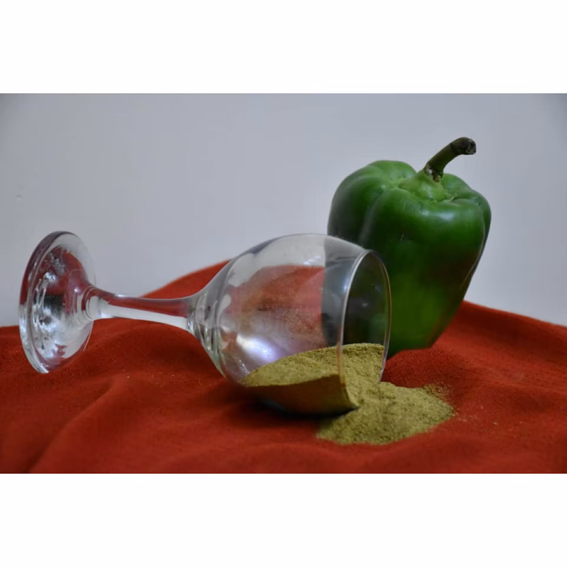 پودر فلفل دلمه سبز خالص 90 گرمی