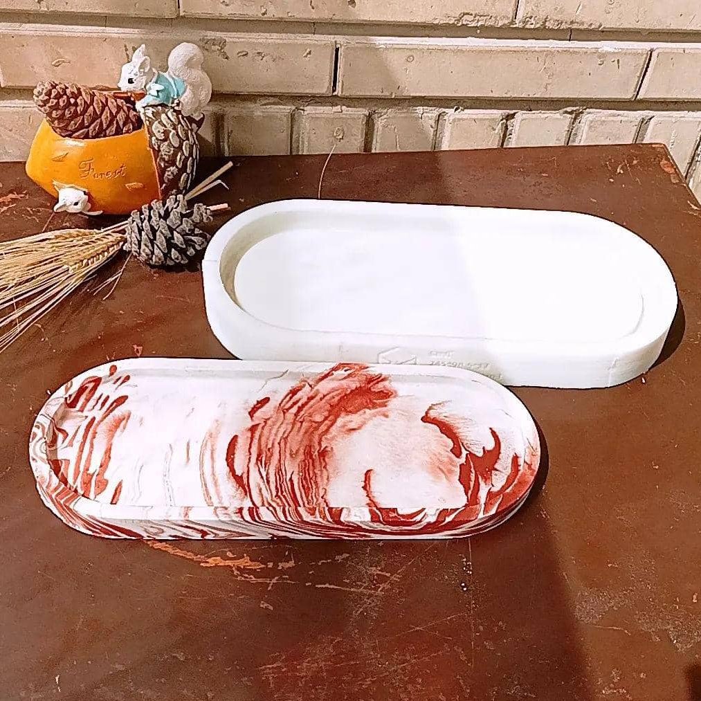 قالب سیلیکونی سینی بیضی