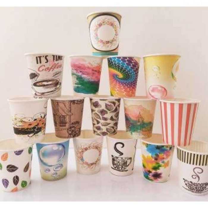 لیوان کاغذی 220 سی سی کاغذ پارس(کارتن 2000 تایی)