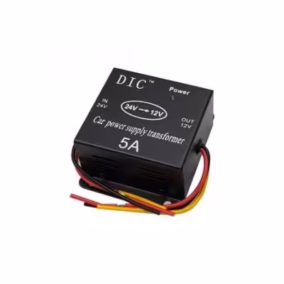 کانورتر برق خودرو 24V To 12V 5A