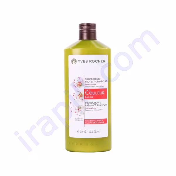 شامپو تثبیت کننده ایوروشه مخصوص موهای رنگ شده 300 میلی لیتر