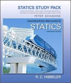 󾕇 Hibbeler R. C., Engineering Mechanics - Statics Study Pack, 13th ed, 2013 - دانلود کتاب های دانشگاهی