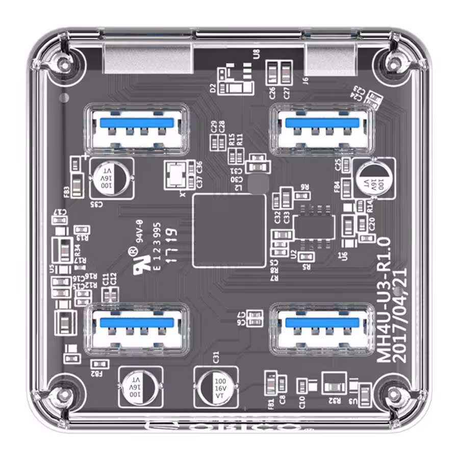 قیمت و خرید هاب USB 3.0 چهار پورت اوریکو مدل MH4U-U3 | یاس ارتباط