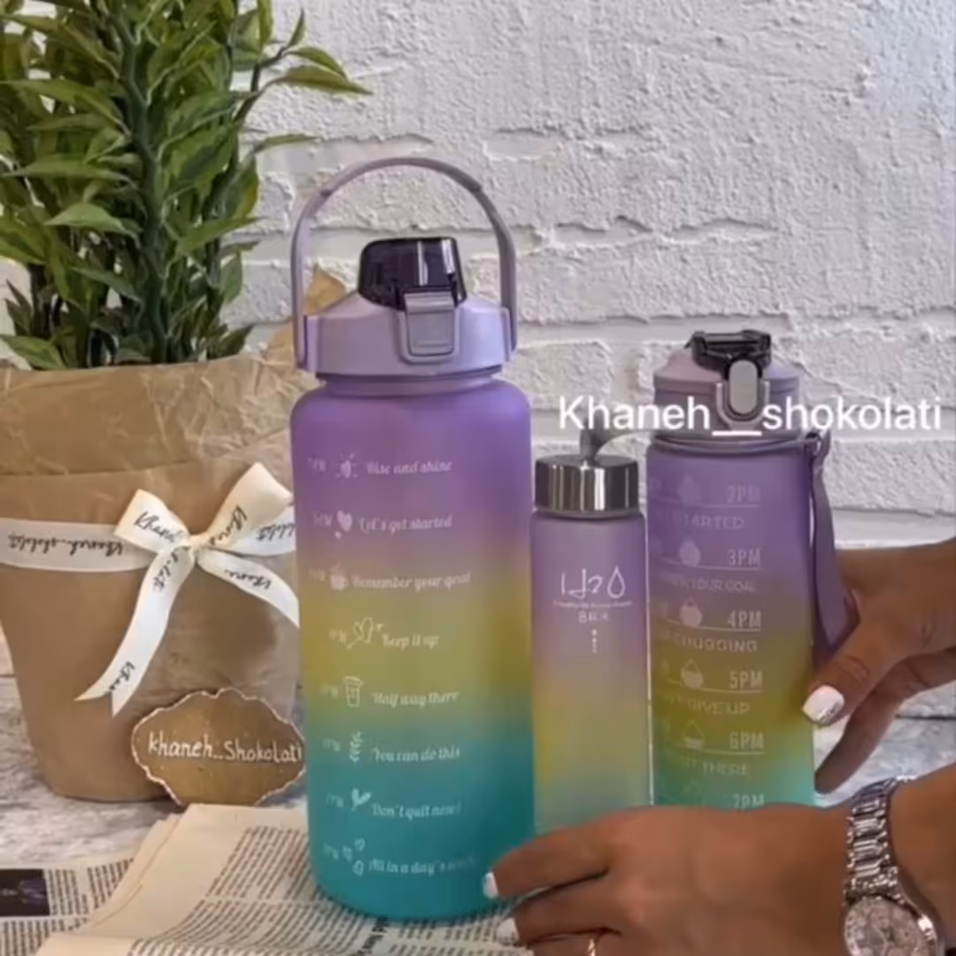 قمقمه های جذاب سه تایی،  تعداد محدود،  وارداتی،  سه قلو،  قیمت هر سه با هم فقططططط 365 تومان 