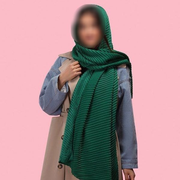 شال رنگی شال پلیسه زنانه شال دخترانه شال روسری 