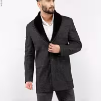 با پالتو پشمی باتیس(کد 221)