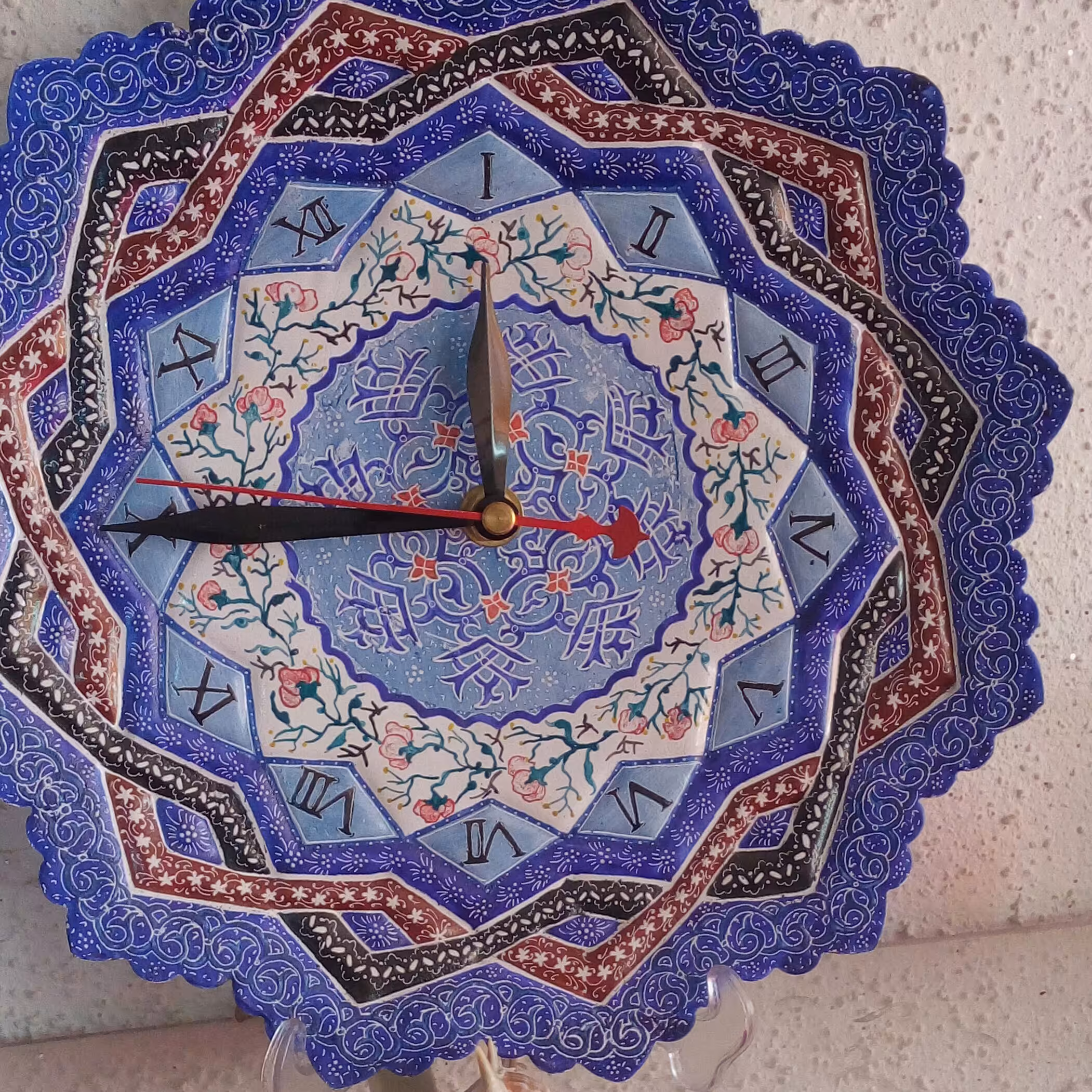 ساعت میناکاری شده (پس کرایه)