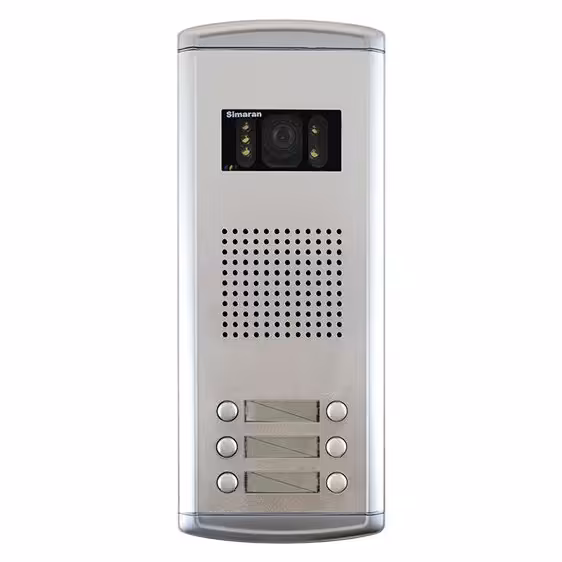 پنل آیفون تصویری شش واحدی سیماران مدل فراز 