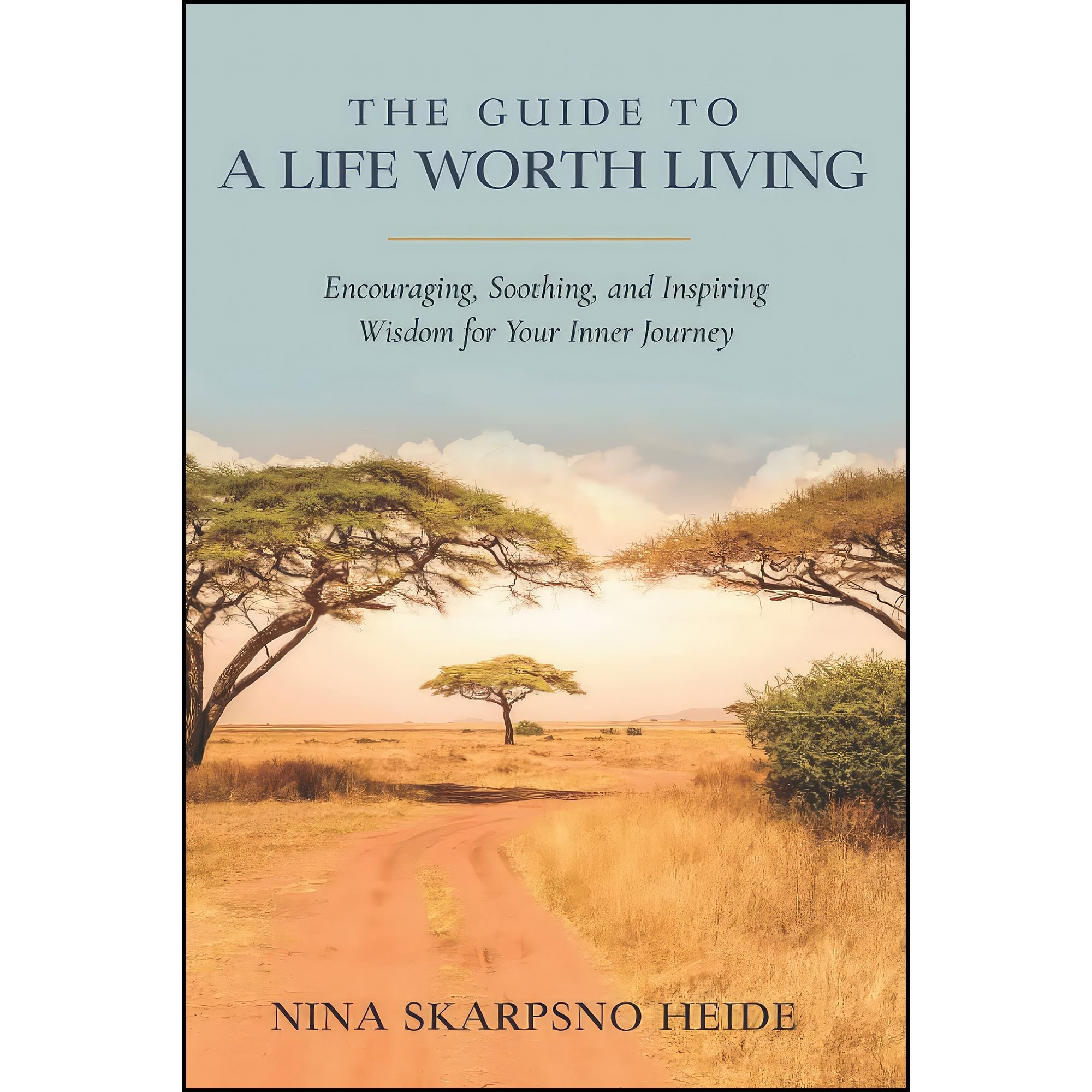 کتاب زبان اصلی The Guide To A Life Worth Living اثر Nina Skarpsno Heide