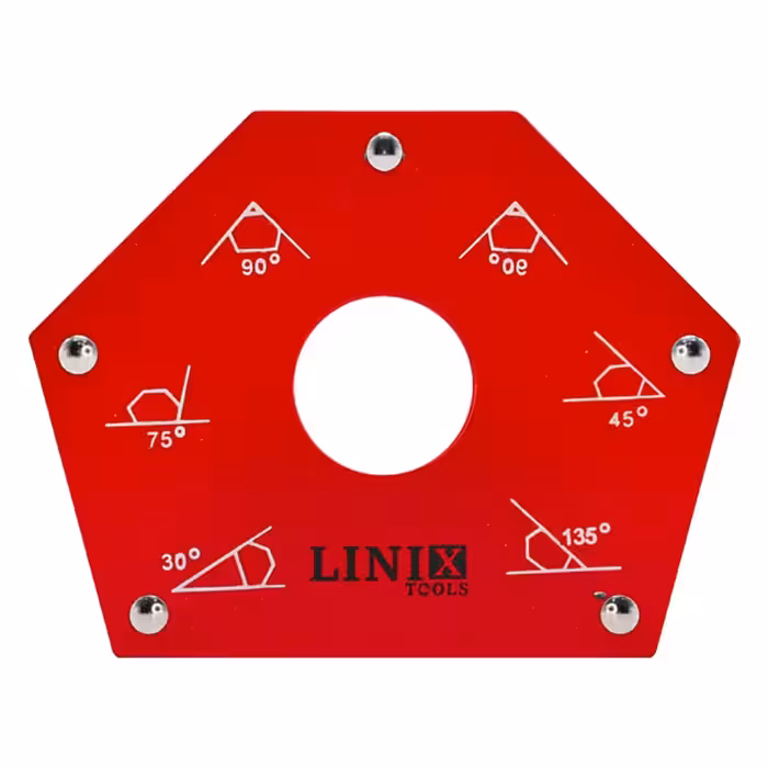 گونیا جوشکاری مگنت 6 ضلعی لینیکس مدل 7533