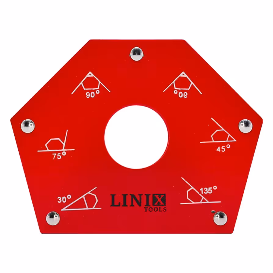 گونیا جوشکاری مگنت 6 ضلعی لینیکس مدل 7533