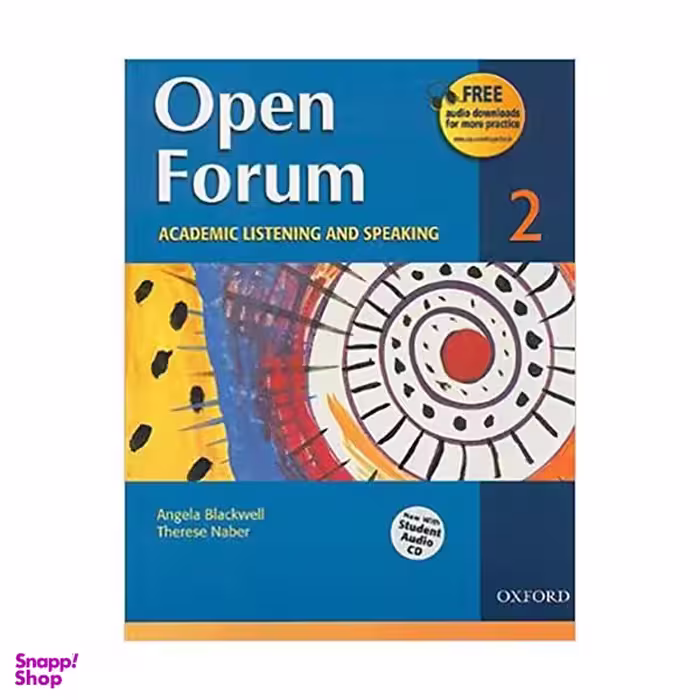 Open Forum 2 Student Book with Test Booklet & CD