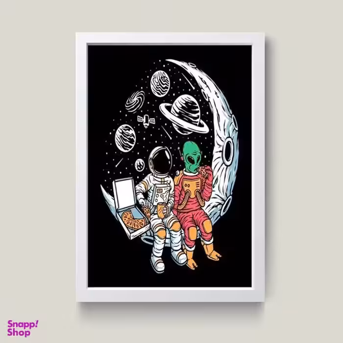 تابلو مدل دکوراتیو فضانورد کدG13-37