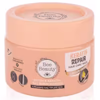 ماسک مراقبت از مو بیوتین و کراتین بیوتین Bee Beauty با حجم300 میلی لیتر