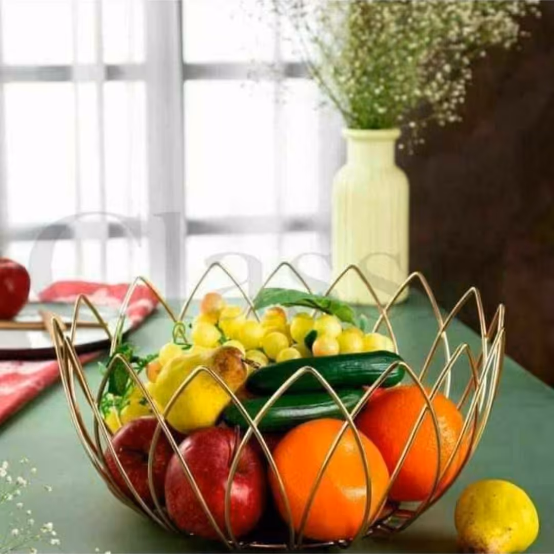 سبد لاله طلایی بزرگ