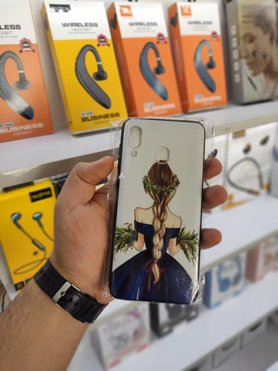 کاور طرح دار 22 مناسب برای گوشی موبایل samsung A30/A20