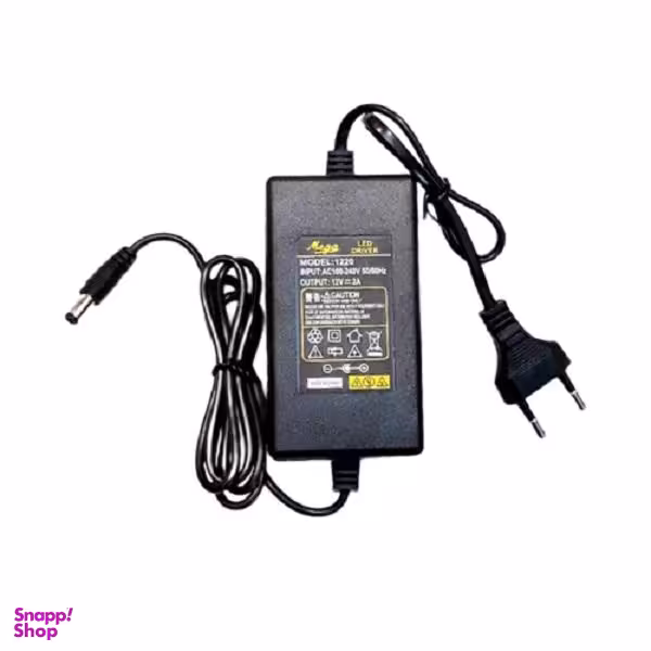 آداپتور 12 ولت 2 آمپر مدل 1220