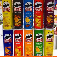 چیپس پرینگلز pringelz اصل 165 گرمی همه طعم ها  موجوداست