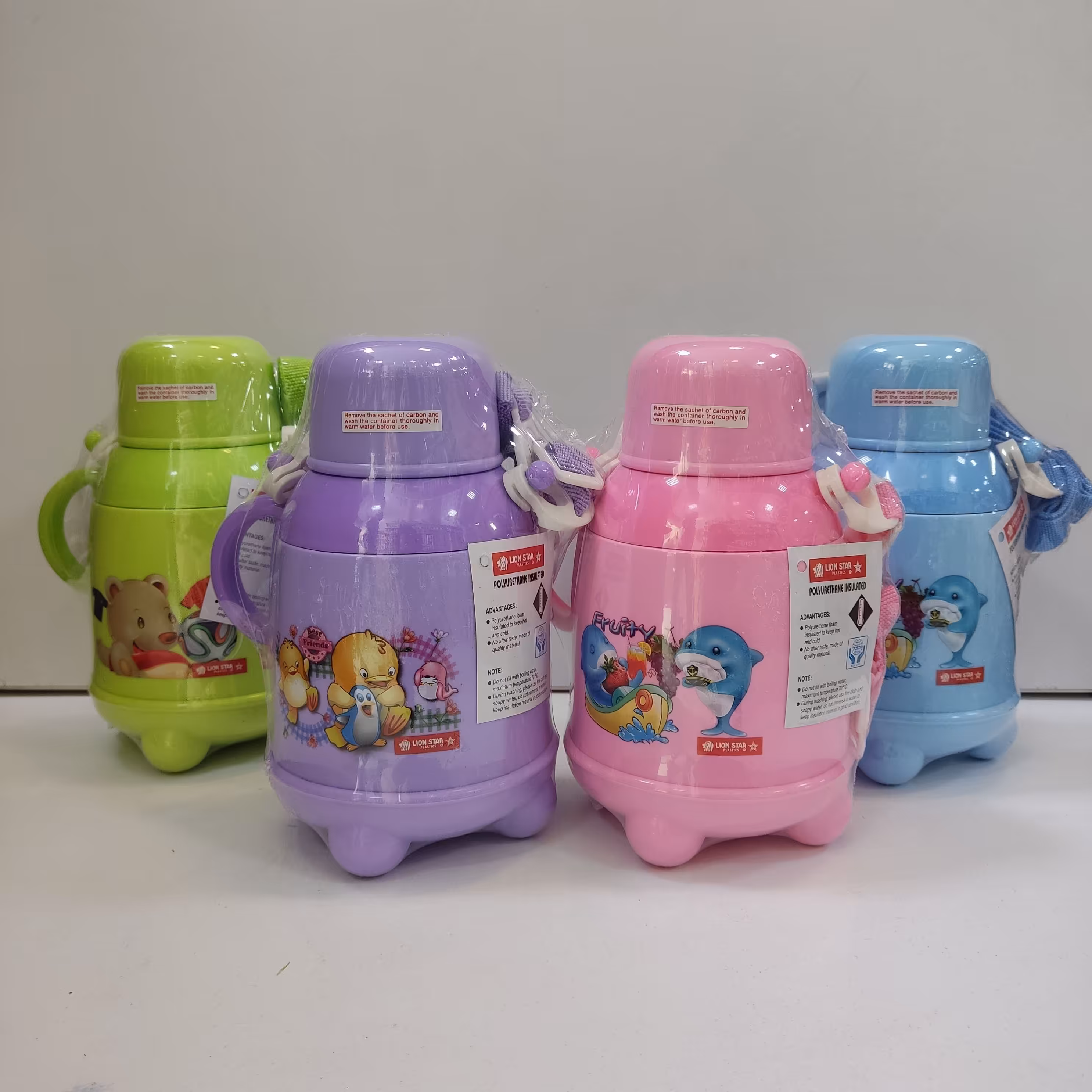 قمقمه توپازپافیلی 520میلی درب لیوانی 