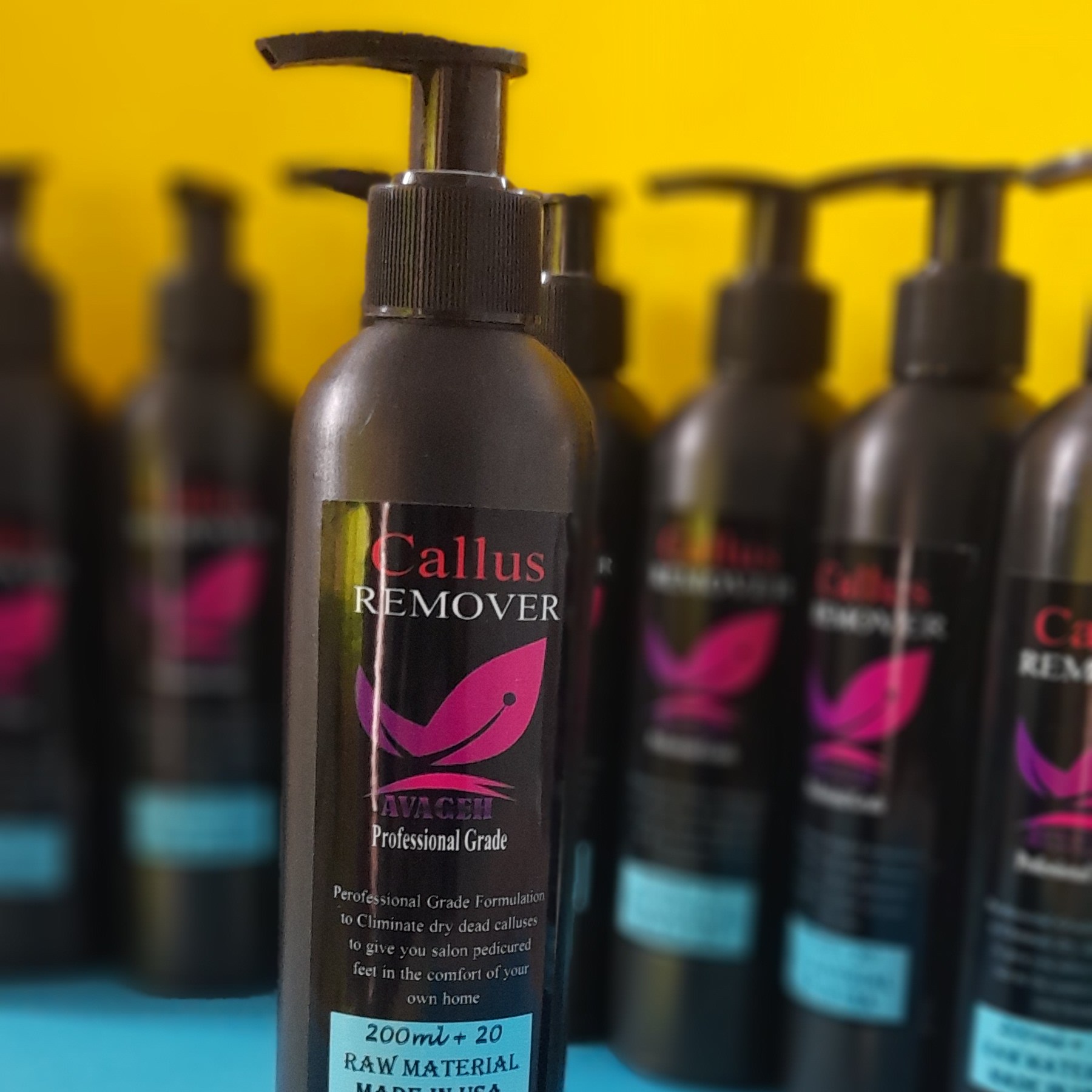 ژل کلوس ریموور آواژه callus remover