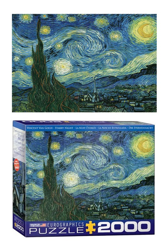 پازل starry night vangogh 8220-1204 2000pcs