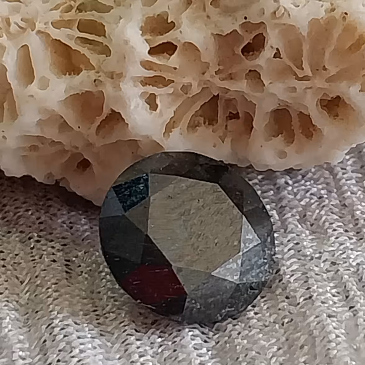 نگین الماس موزانایت جواهری اصل و ناب1قیراطی