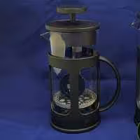 فرنچ پرس 350  دمنوش ساز و قهوه ساز   مناسب برای قهوه فرانسه و دمنوش سایز 600 میل بدنه پلاستیکی و لیوان پیرکس د