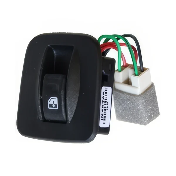 کلید شیشه بالابر تک پل (راست) تیبا - ایمن تک