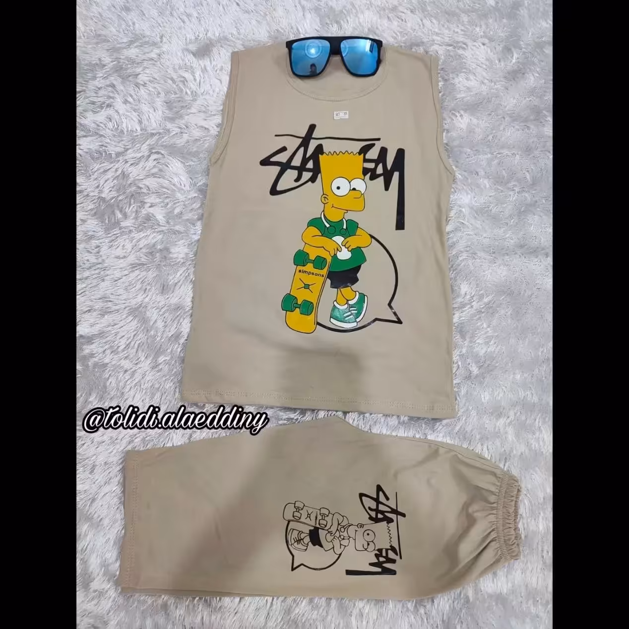 تاپ و شلوارک پسرانه 60