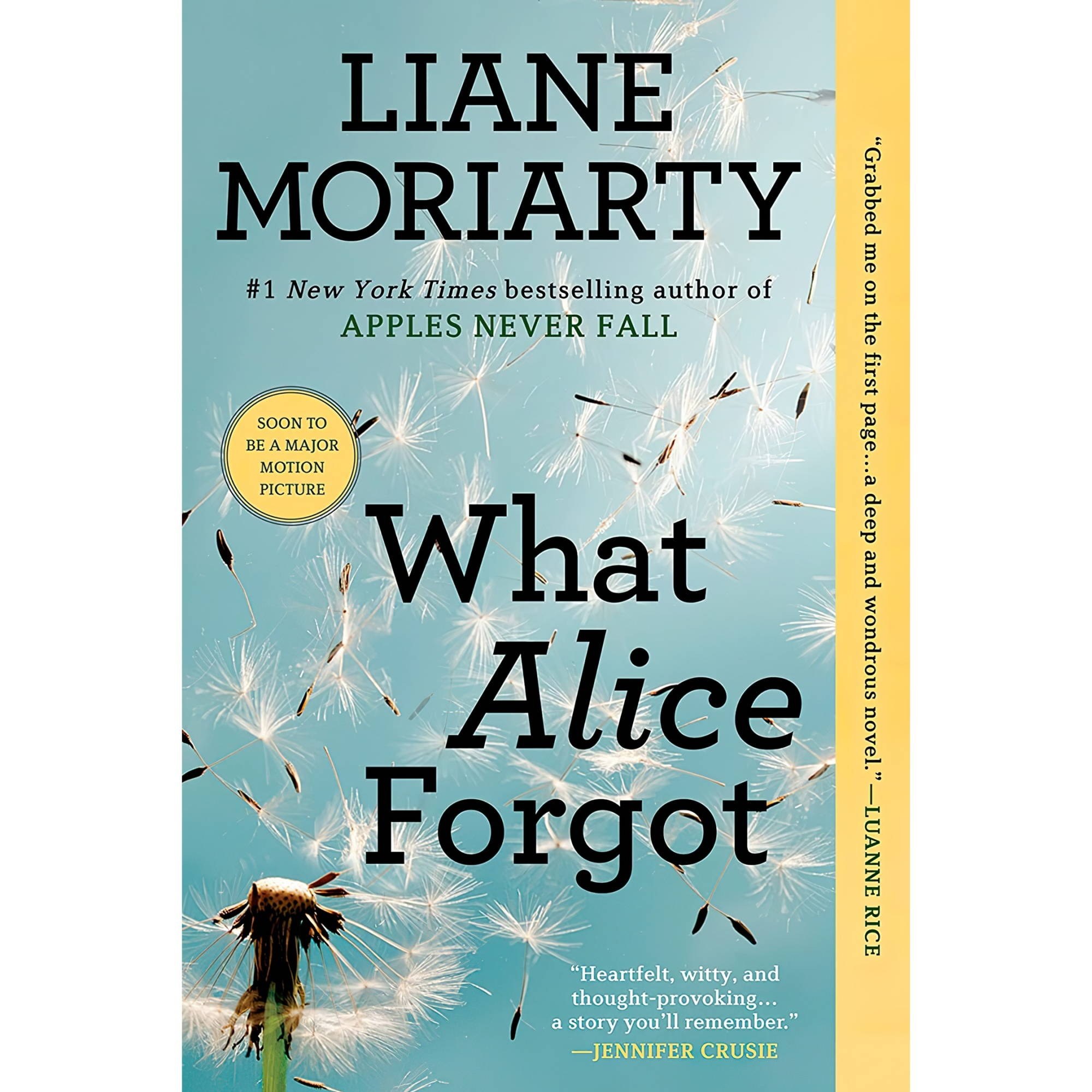 کتاب زبان اصلی What Alice Forgot اثر Liane Moriarty انتشارات Berkley Books