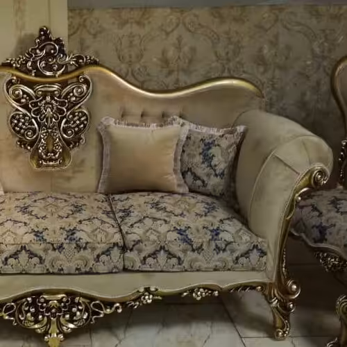 مبل دسته چوبی مدل پروانه