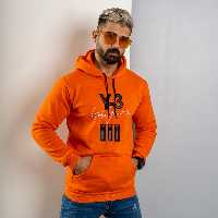 هودی مردانه Y-3 نارنجی مدل Eric