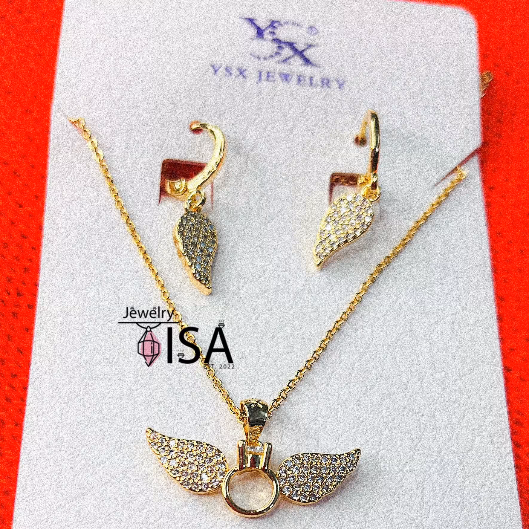 نیمست ysx بهترین کیفیت و ضدحساسیت با آبکاری طلا 18 عیار