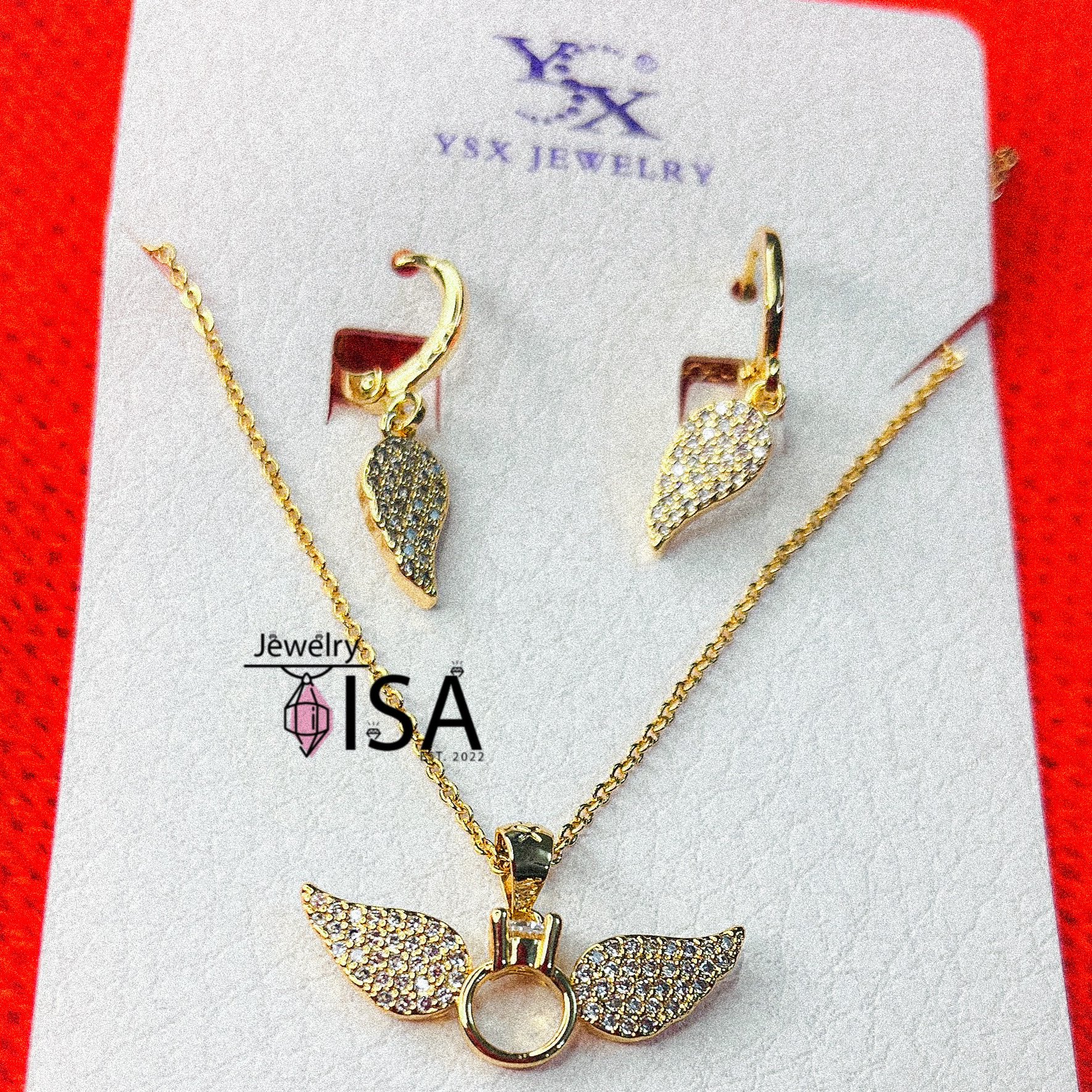 نیمست ysx بهترین کیفیت و ضدحساسیت با آبکاری طلا 18 عیار