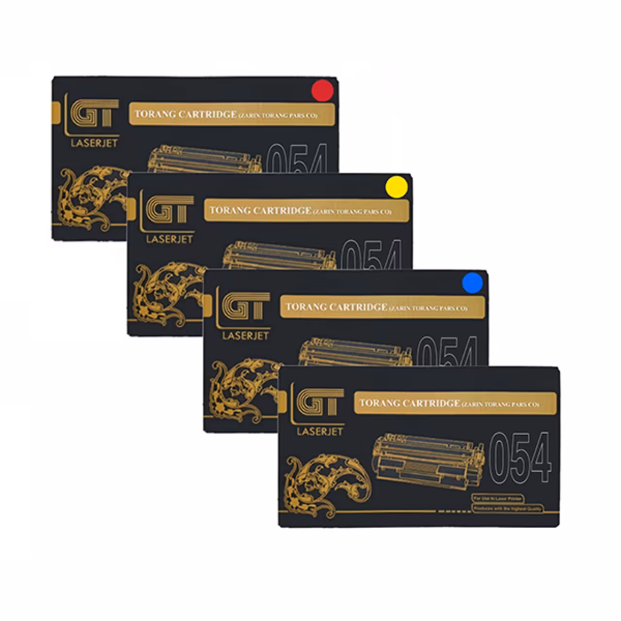 کارتریج تونر جی تی مدل 054 مجموعه 4 عددی