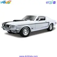ماکت ماشین فوردموستانگ مدل 1968 Ford Mustang CJ Cobra Jet  1:18
