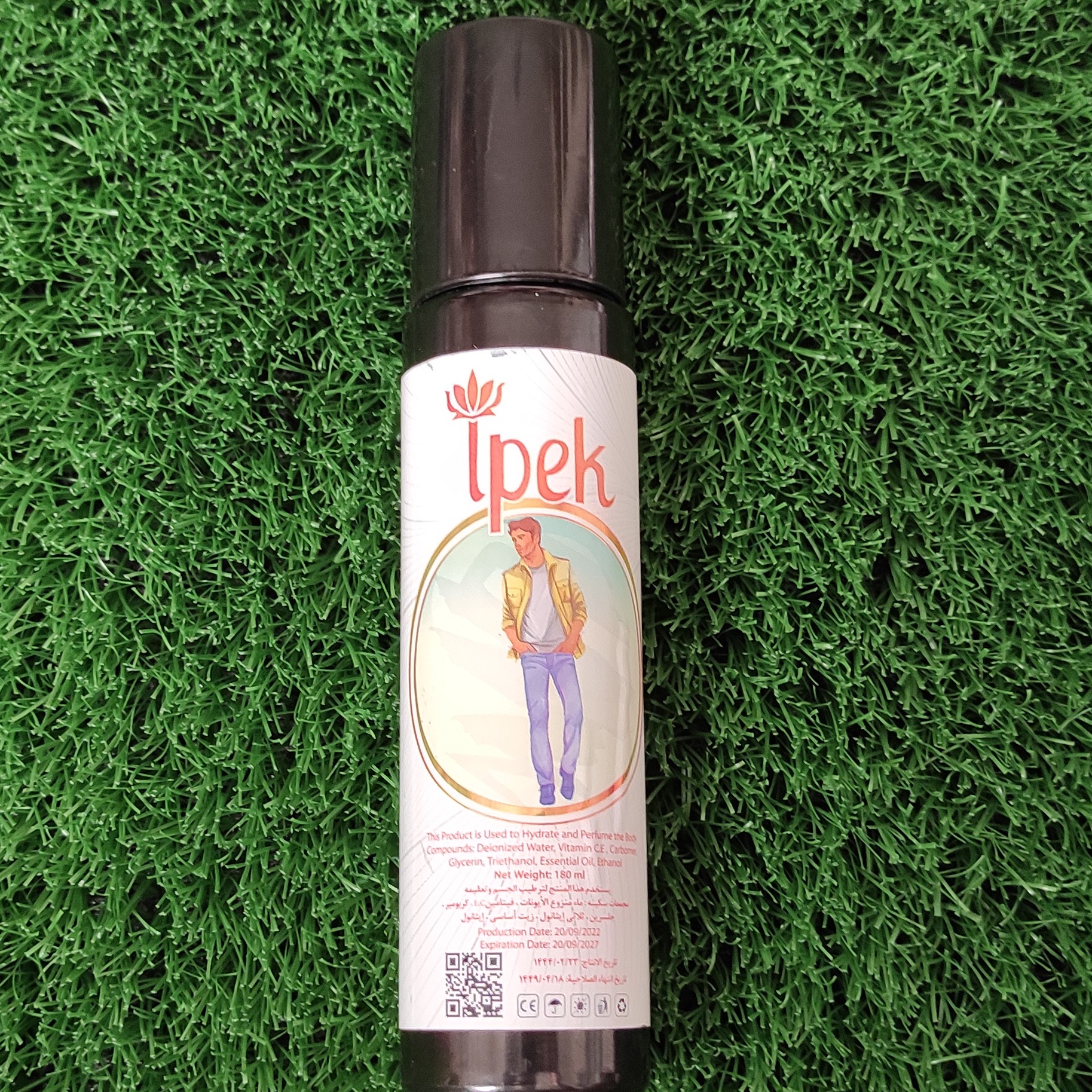 بادی اسپلش مردانه ایپک ipek حجم 180ml تاریخ انقضا 2027
