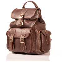 کوله دانشجویی مدرسه ای مناسب فعالیتهای روزانه کوهنوردی مدرسه روزمره تمام چرم طبیعی گواشیر طرح اموت